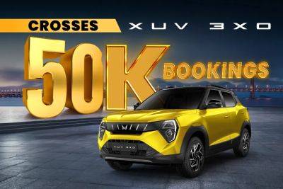 Mahindra Promises Shorter Waiting Period For XUV 3XO As It Crosses 50,000 Bookings - zigwheels.com