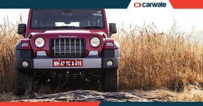 Mahindra Thar prices in India revised