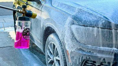 Review: Chemical Guys Big Mouth Foam Cannon And Mr Pink Foam Party Is A Car Wash Explosion - thedrive.com