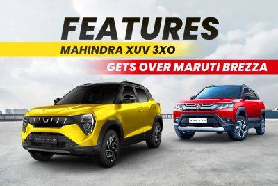 10 Features Mahindra XUV 3XO Gets Over Maruti Suzuki Brezza - zigwheels.com