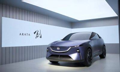 Mazda EZ-6 and Arata Revealed as New Electric Sedan and SUV
