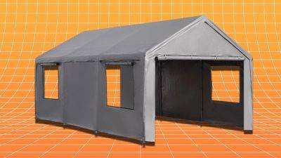 Get Shady With Big Savings on Carports and Portable Garages at Amazon