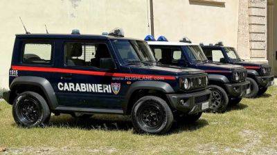 Suzuki Jimny Joins Italian Forest Military Police Vehicle Fleet