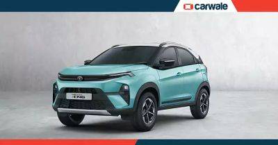 Tata Nexon CNG spied on test - carwale.com - city Pune