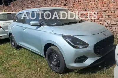 2024 Maruti Suzuki Swift: Check Out How It Looks In Its Mid-spec VXI Guise - zigwheels.com - India - county Swift