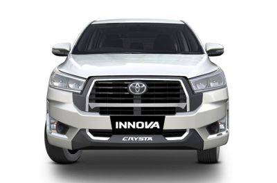 Toyota Innova Crysta GX+ launched at Rs 21.39 lakh - autocarindia.com - India