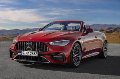 New Mercedes-AMG CLE 53 Cabriolet revealed
