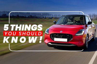 2024 Maruti Suzuki Swift Launch Tomorrow: 5 Things You Need To Know