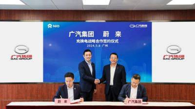 GAC becomes latest part of Nio battery swap alliance after Geely, Changan and Chery
