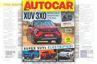 Mahindra XUV 3XO review, petrol vs diesel vs EV comparo: Autocar India May 2024 - autocarindia.com - India