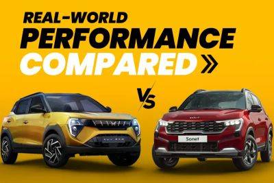 Mahindra XUV 3XO vs Kia Sonet: Real-world Performance Compared - zigwheels.com