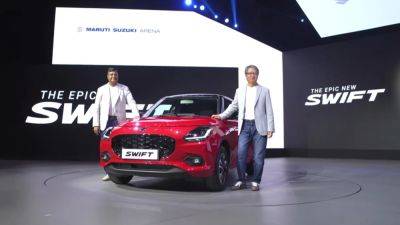 Maruti Suzuki Swift launched in India at Rs 6.49 lakh, 25kmpl+ mileage, 40+ connectivity features